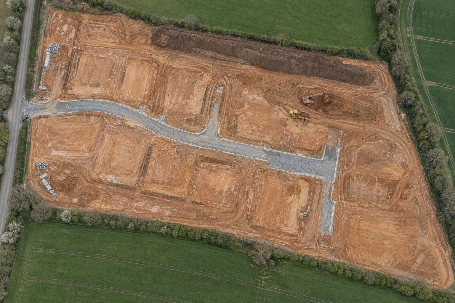 Earthworks volume surveys - Dimensure laser scan surveys