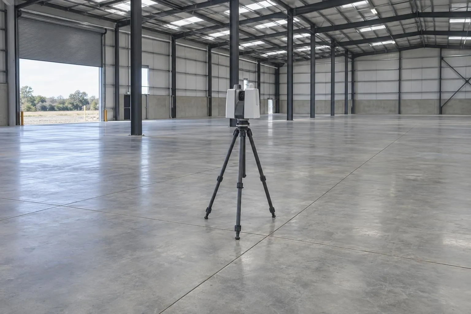 Floor flatness surveys - Dimensure laser scan surveys